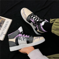 Naruto Animated Hip Hop Sneakers For Men