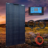 Portable Solar Charger Panel For Outdoor Car RV Home Power Generation-Solar Charger-radekus